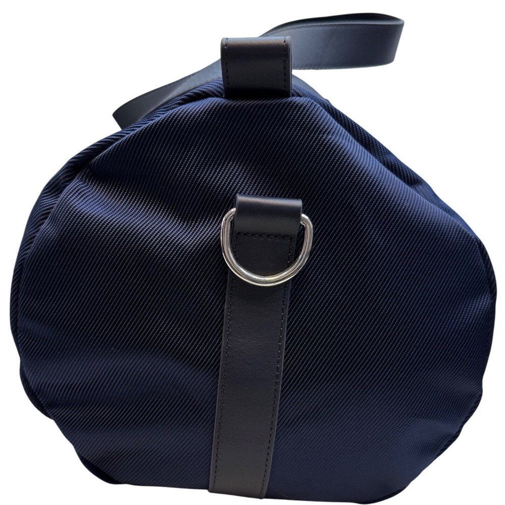 Holderness & Bourne Marston Duffel Banker Bag Navy Ballistic Tree Embroidered - Picture 9 of 9